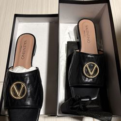Valentino Afrodite Leather Sandal 