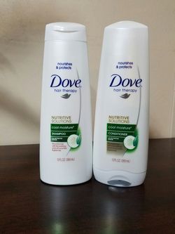 Dove shampoo and conditioner