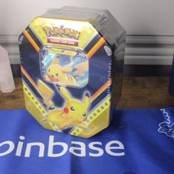 Pokemon Pikachu Tin (4 Packs)