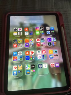 Pink iPad