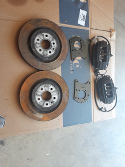5gen Brembo Calipers, Rotors  And Brackets Camaro 