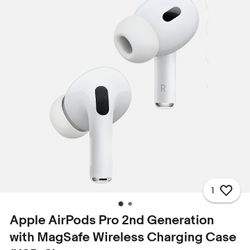 Air pods Pro 2 With Magsafe Wireless Charging Feature 
