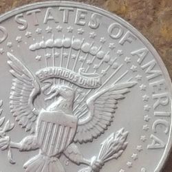 Half Of Dollar Coin  1973 Double Letters