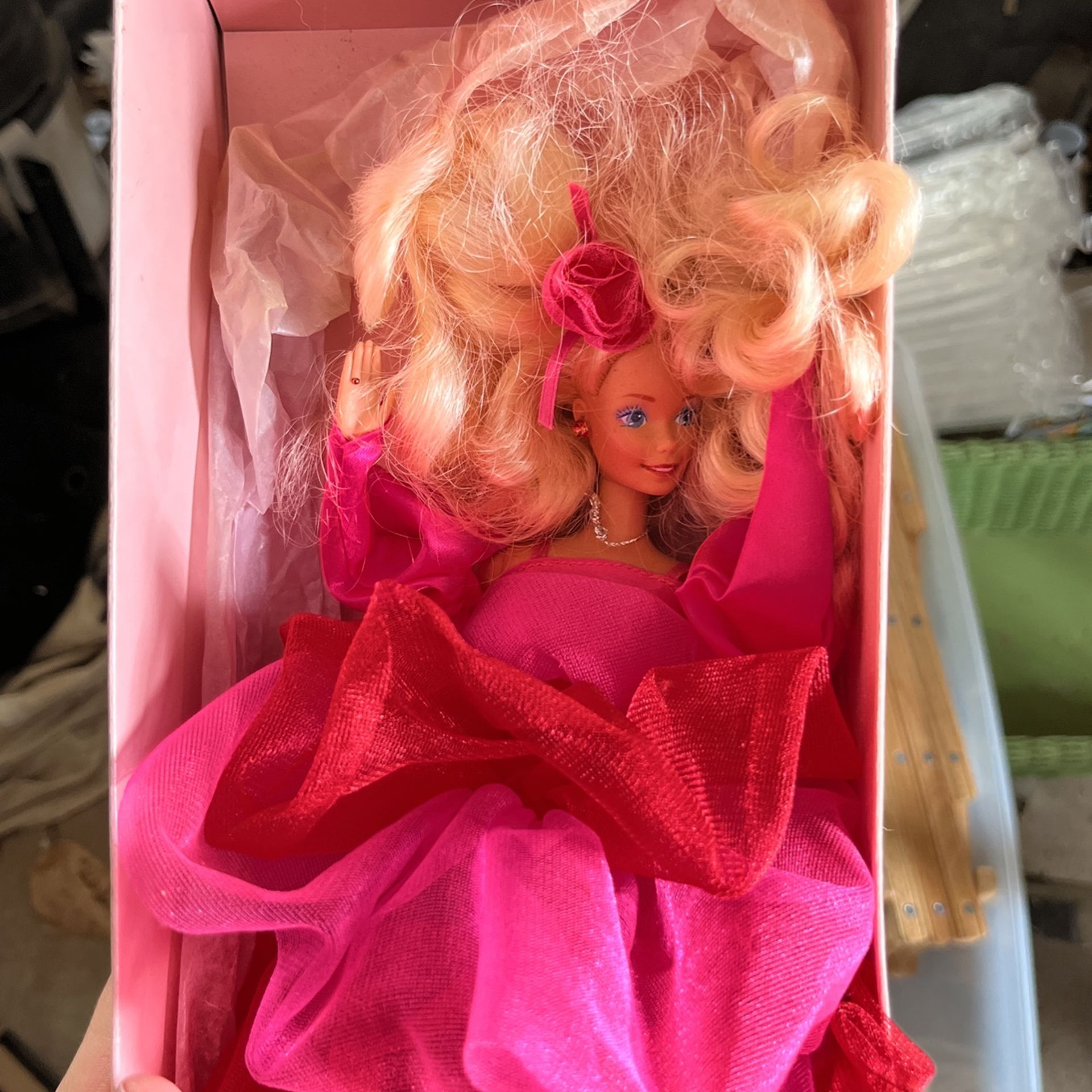 Barbie In Partial Box 