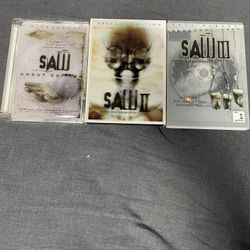 Saw DVDs 1-3 