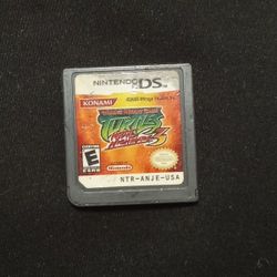 Teenage Mutant Ninja Turtles 3 Mutant Nightmare Nintendo DS NDS 3DS DSi Cartridge Only