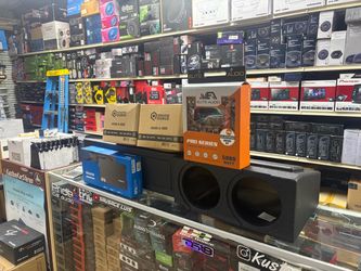 Dual Subwoofer Ported Enclosure Box