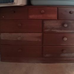 Wooden dresser