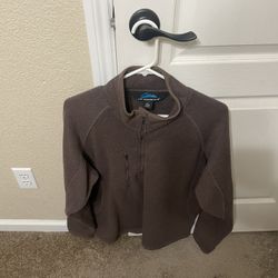 Tri Mountain 1/4 Zip Fleece Brown Size Large