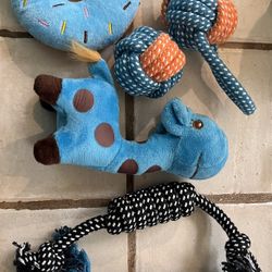 6pc Dog Toys 