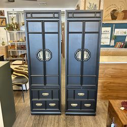 Black Tower / Armoire / Pantry Storage / Wardrobe