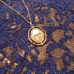 Christina Spinning Sentimental Pendant. Great Gift.