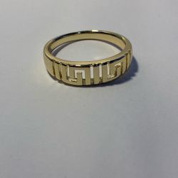 14k gold plated mens ring