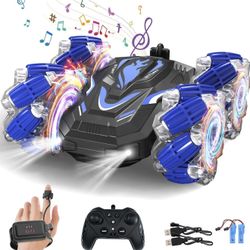 Brand New New Gesture Sensing RC Stunt Car with Lights Music