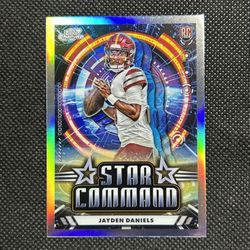 2024 Topps Cosmic Chrome Star Command Jayden Daniels #SC-25 Refractor (RC) Rookie🔥🔥🔥
