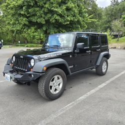 2012 Rubicon Jeep Wrangler Unlimited 3.6L Manual