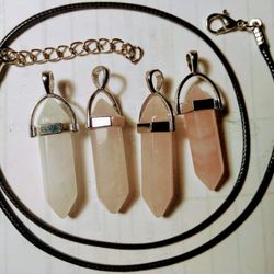 Quartz Crystal 18 Inch Necklace