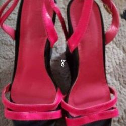 Hot Pink Heels Size 8