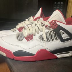 Jordan 4 Fired Red 2012 Pair