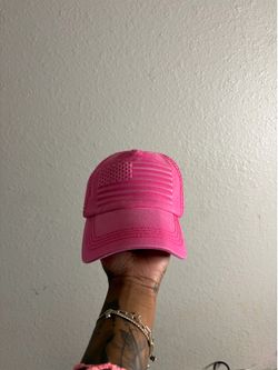 Pink hat
