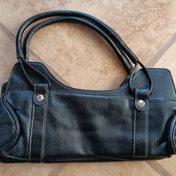 Liz Claiborne Black Long Wallet Handbag Purse 