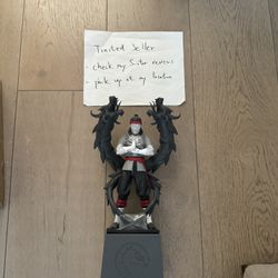 Mortal Kombat 1 Kollectors Edition Liu Kang Statue Only And 3 Art Prints ps5 or Xbox series X