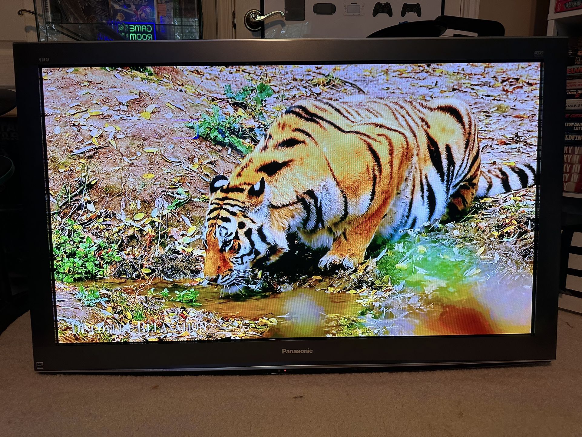 Panasonic TC-P50VT20 50” 3D Plasma TV
