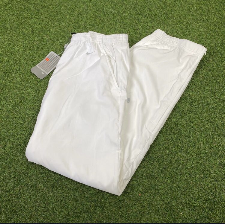 90s Nike Challenge Court Joggers White Large 