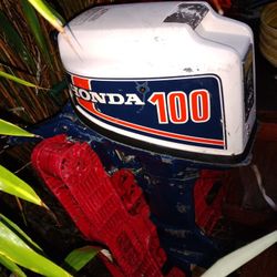 Honda 100 4 Stroke Tiller Outboard Long Shaft