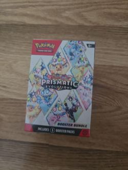 Prismatic evolutions booster bundle pokemon