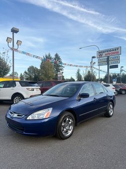 Honda Accord Sedan Blue