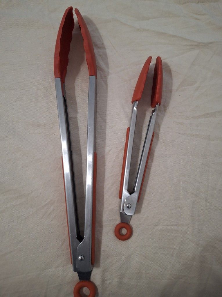 Silicone Tong Set