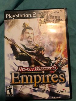 Dynasty Warriors 5 empires/Ps2