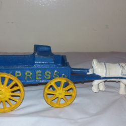 1960s Cast Iron Express Goat