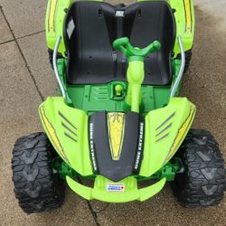 Power Wheels Dune Racer Extreme Battery-Powered Ride-on, 12 V, Max Speed: 5 mph, Green