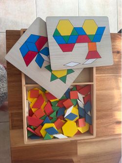 Melissa & Doug Pattern Blocks