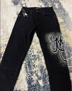 Black amiri jeans