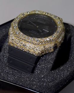 Casio G-Shock Iced Out Bezel