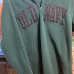 Old Navy Fleece Quarter Zip Men’s Xl 
