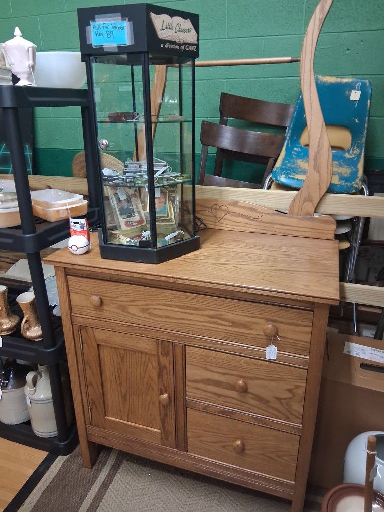 Stands, Dressers, Tables, Chairs, Jewelry, Lamps, Dishes