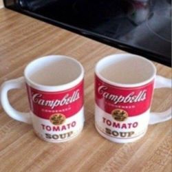 Vintage Campbell's Soup Mugs Made In The USA Set Of 2