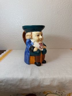 Vintage Toby Mug / Jug Colonial Man Maruyama Toki (Japan)
