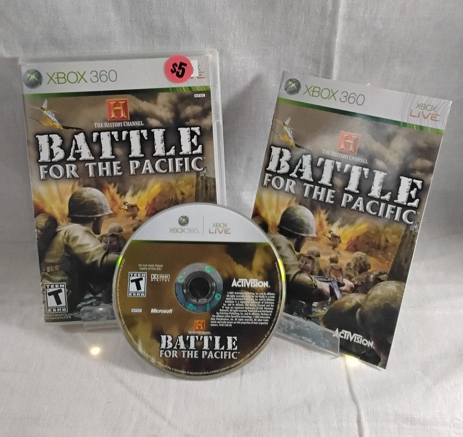 The History Channel Battle For The Pacific Xbox 360 (2007)