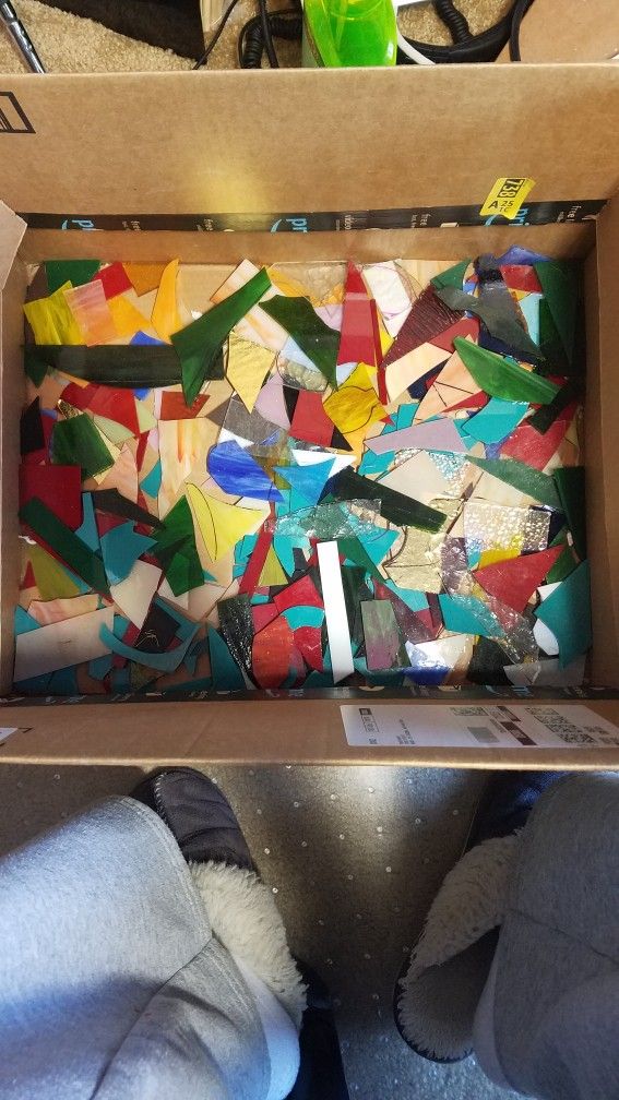 Stained Glass Scraps (Small)
