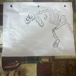 T Rex drawing