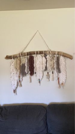 Feathered Macrame