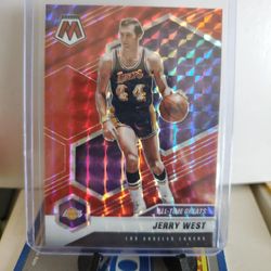Lakers Jerry West Refractor Card