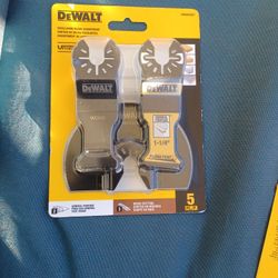 Dewalt 5 PC. Oscillating  Blade  Assortment
