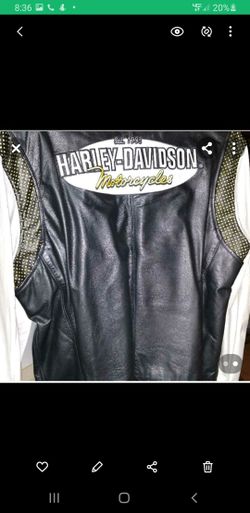 ladies Harley Davidson leather jacket XL