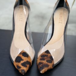 Leopard Heels  
